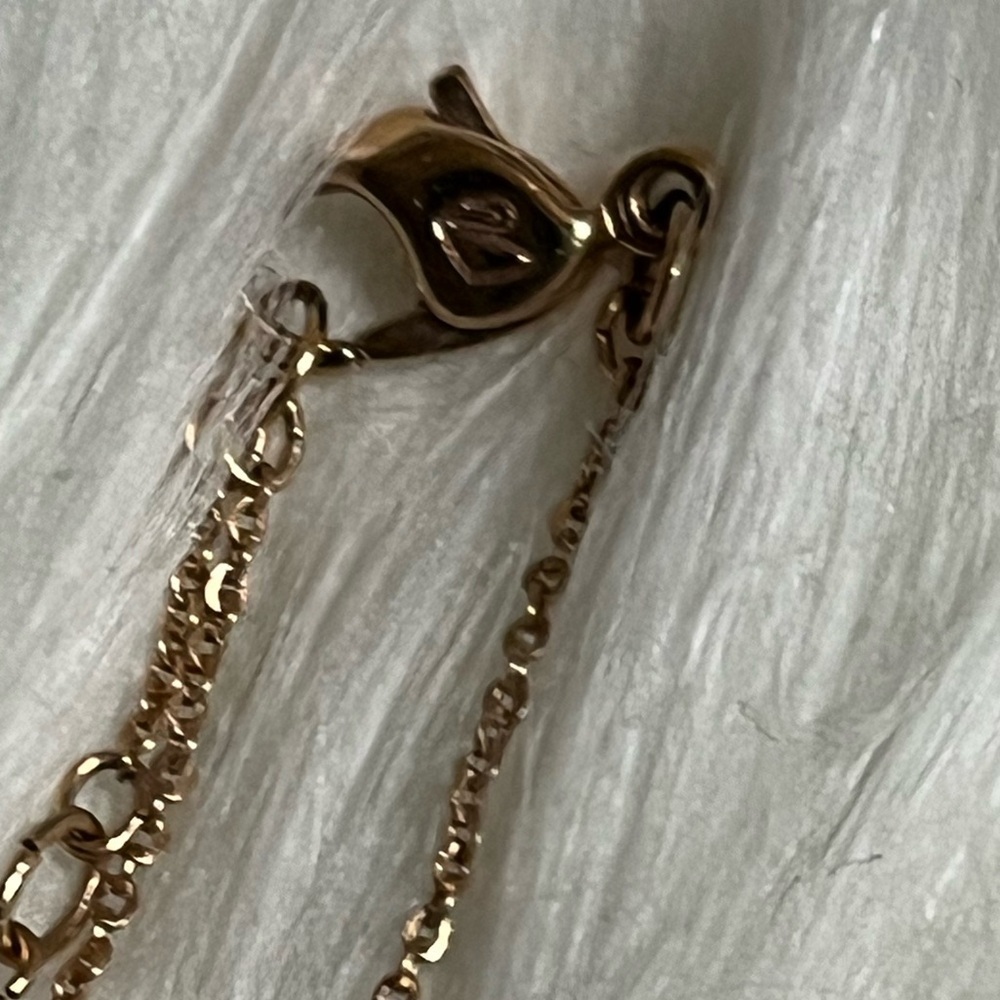Swarovski Crystal Rose Gold Necklace - Picture 10 of 13